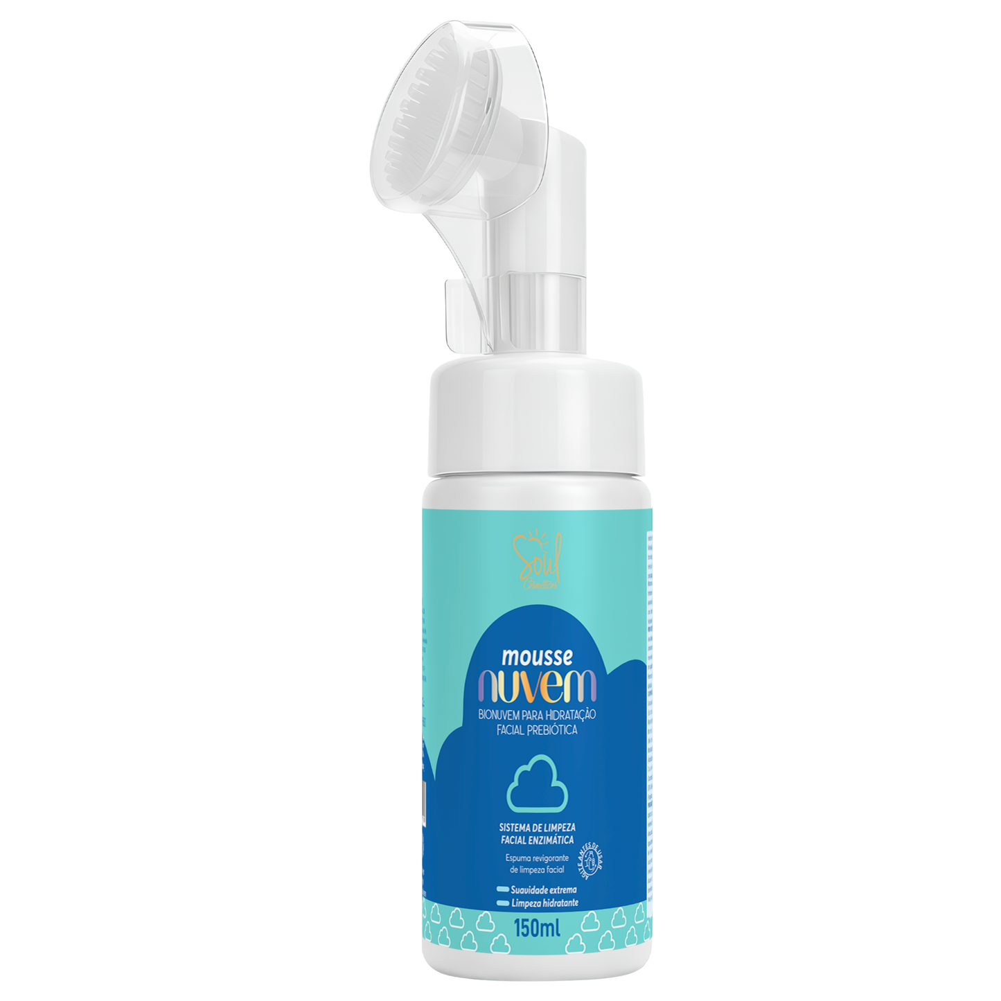 MOUSSE MICELAR NUVEM 150ML SOUL