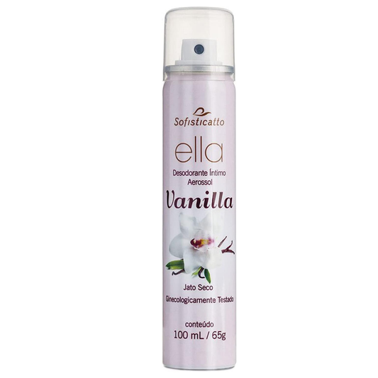 DESODORANTE INTIMO AEROSSOL VANILLA 100ML SOFISTICATTO