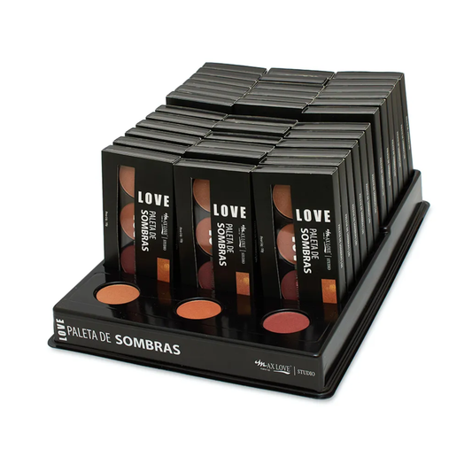 BOX C/ 36 PALETA DE SOMBRAS 006 10G MAX LOVE
