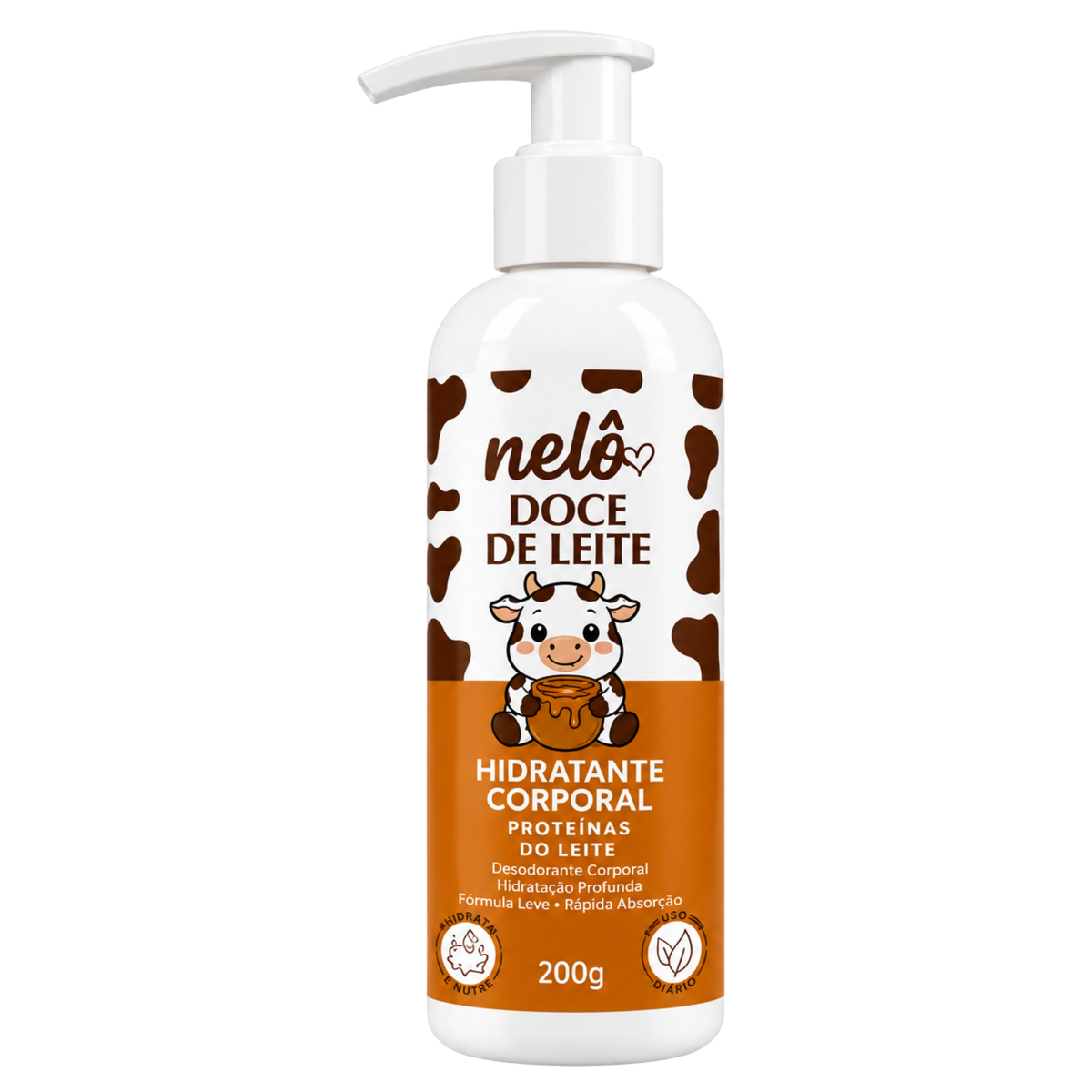 HIDRATANTE CORPORAL DOCE DE LEITE 200G NELÔ
