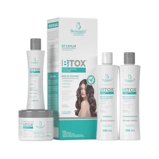 KIT CAPILAR BTOX 4 ITENS BIO INSTINTO