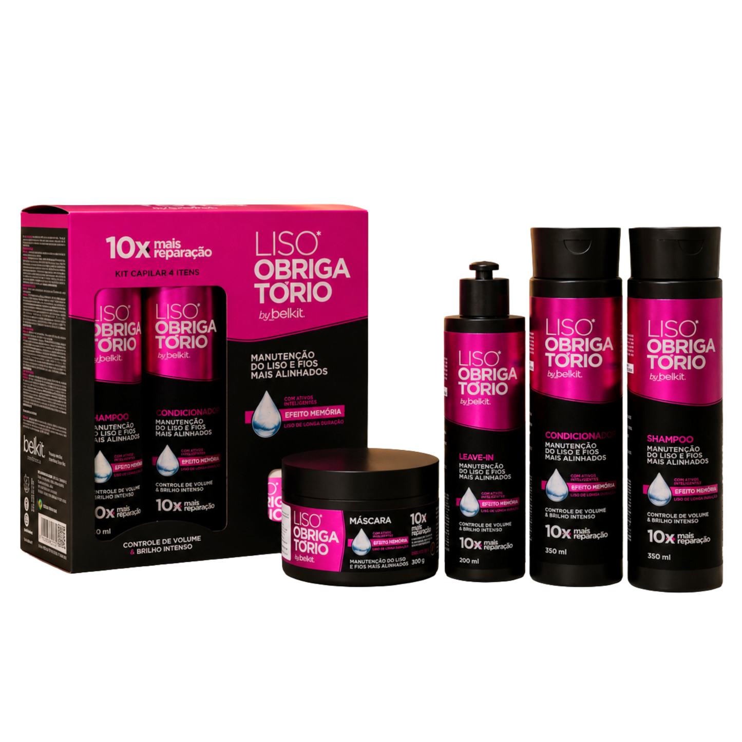 KIT 4 ITENS LISO OBRIGATORIO BELKIT