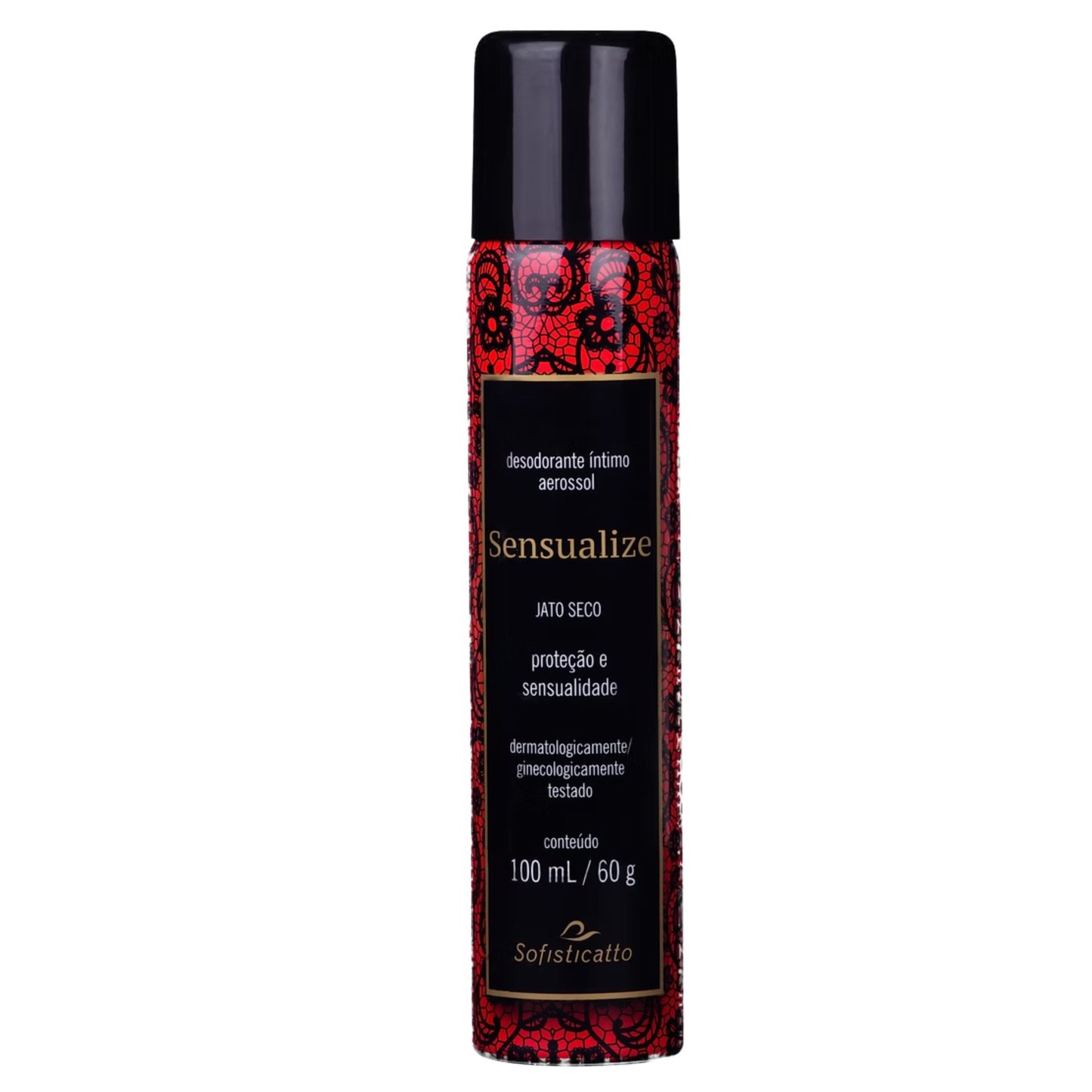 DESODORANTE INTIMO AEROSSOL SENSUALIZE 100ML SOFISTICATTO