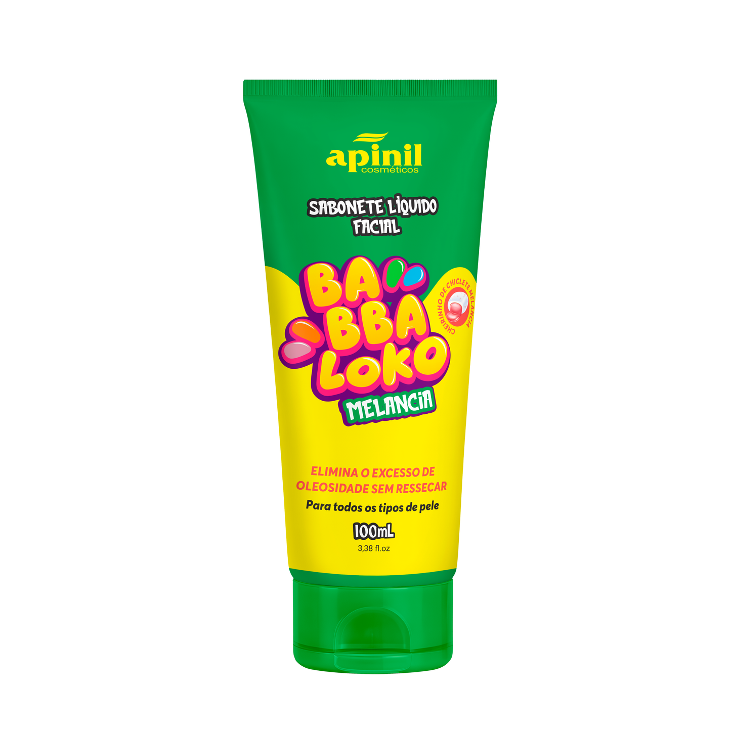 SABONETE LIQUIDO FACIAL BABBALOKO MELANCIA 100ML APINIL