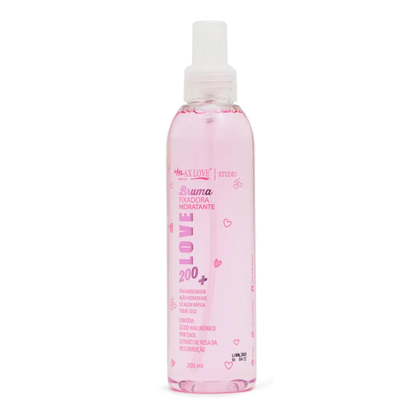BRUMA FIXADORA HIDRATANTE 200ML MAX LOVE
