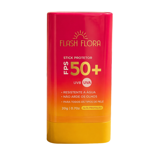 PROTETOR SOLAR STICK FPS 50+ 20G FLASH FLORA