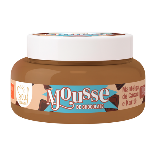 GELEIA CORPORAL MOUSSE DE CHOCOLATE 190G SOUL