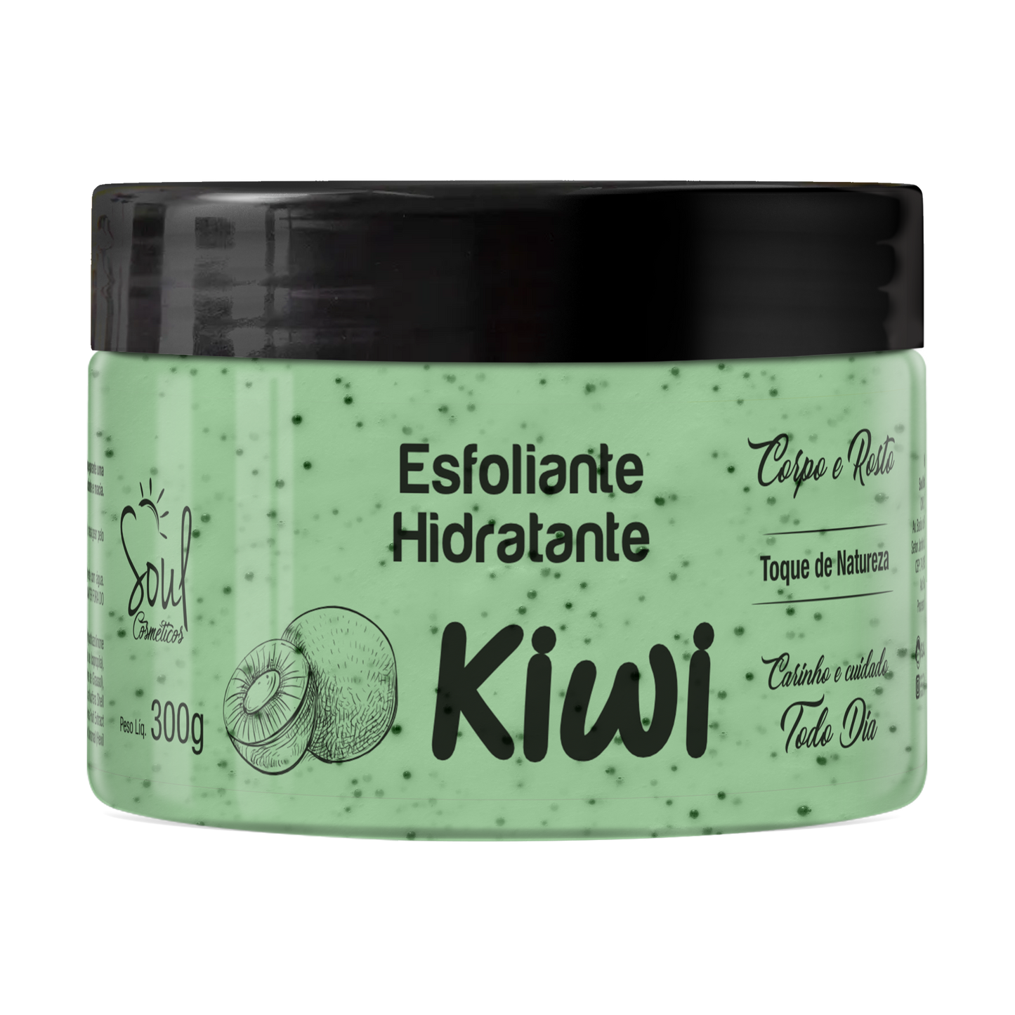 HIDRATANTE ESFOLIANTE KIWI 300G SOUL
