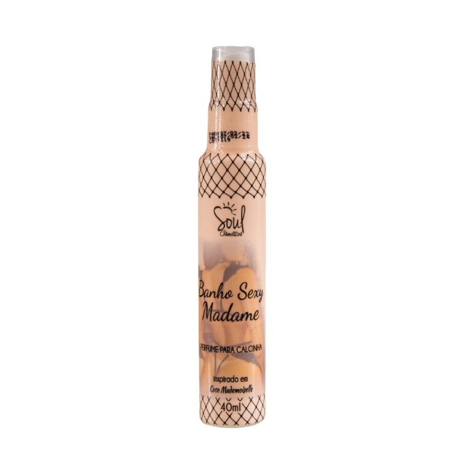 PERFUME PARA CALCINHA BANHO SEXY MADAME 40ML SOUL