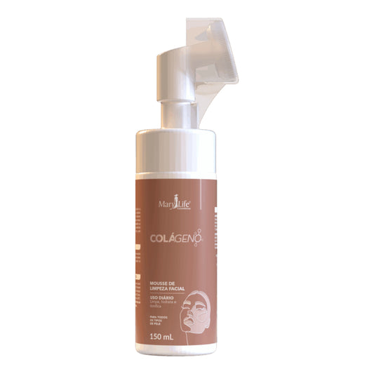 MOUSSE DE LIMPEZA FACIAL COLAGENO 150ML MARY LIFE