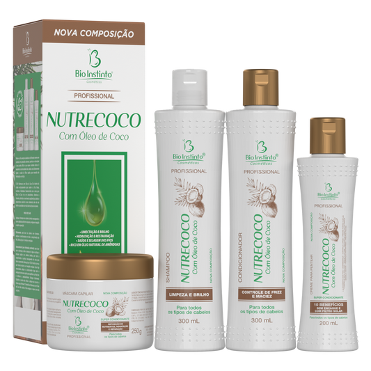 KIT CAPILAR NUTRECOCO 4 ITENS BIO INSTINTO