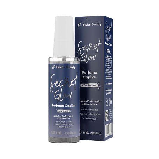 PERFUME CAPILAR SECRET GLOW 60ML SWISS BEAUTY BELKIT