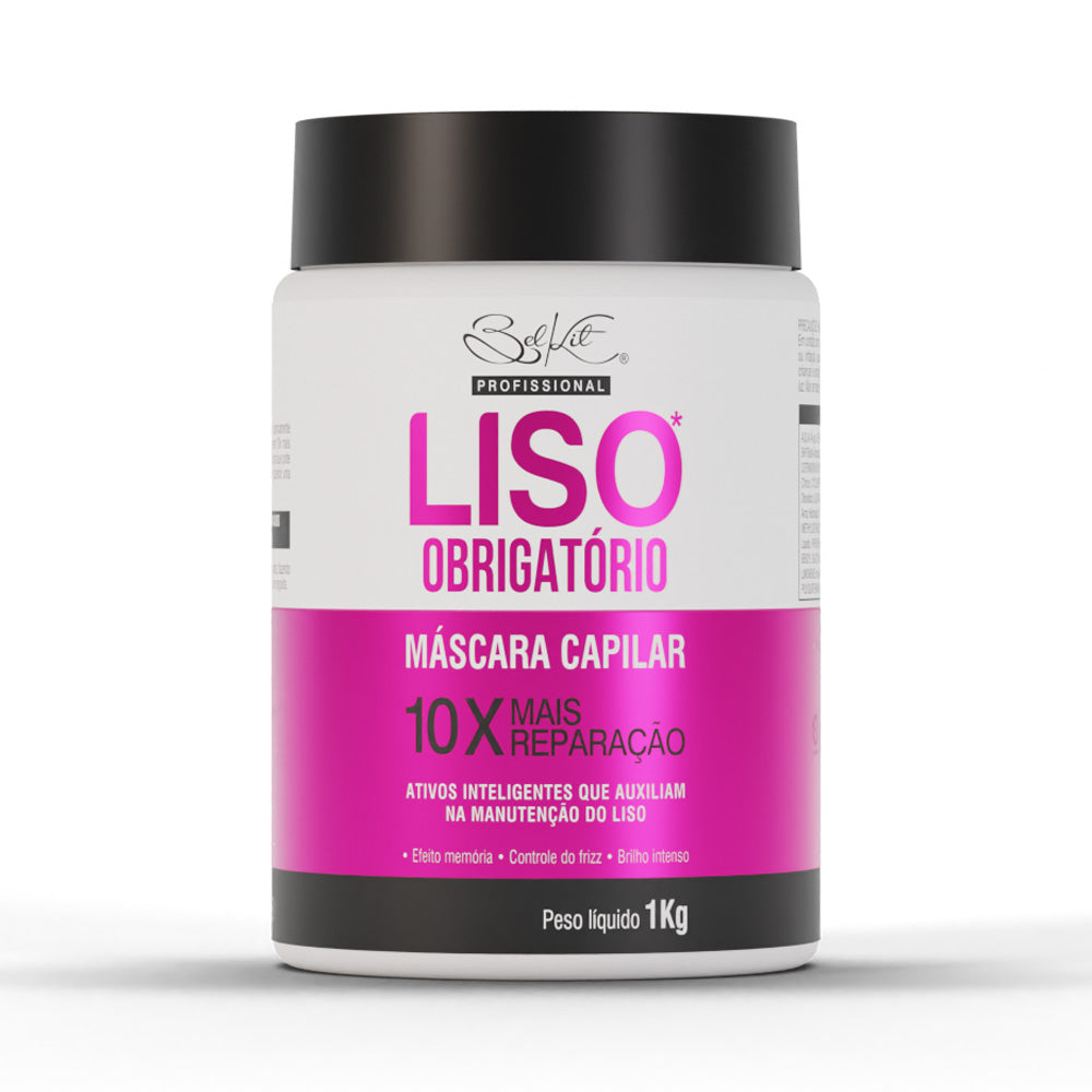 MASCARA CAPILAR LISO OBRIGATORIO 1KG BELKIT