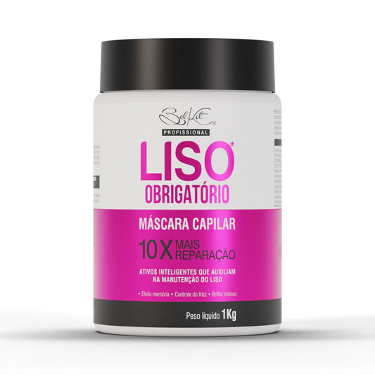MASCARA CAPILAR LISO OBRIGATORIO 1KG BELKIT