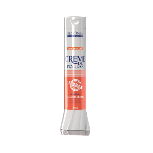 CREME DE PENTEAR SEM ENXAGUE 400ML BEGONIA