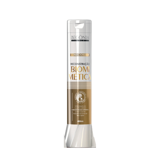 CONDICIONADOR RECONSTRUCAO BIOMIMETICA BEGONIA GOLD 400ML BEGONIA