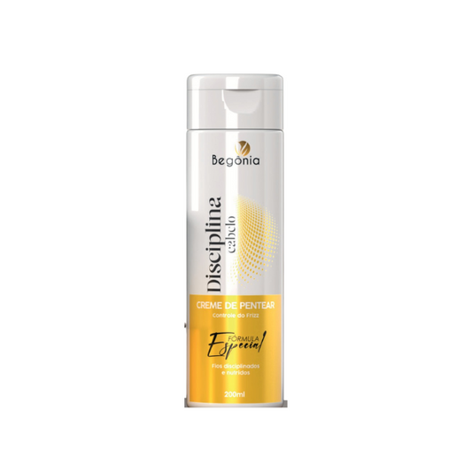 CREME DE PENTEAR DISCIPLINA CABELO 200ML BEGONIA
