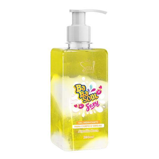 GEL HIDRATANTE BABASOUL SEXY ALGODAO DOCE SOUL