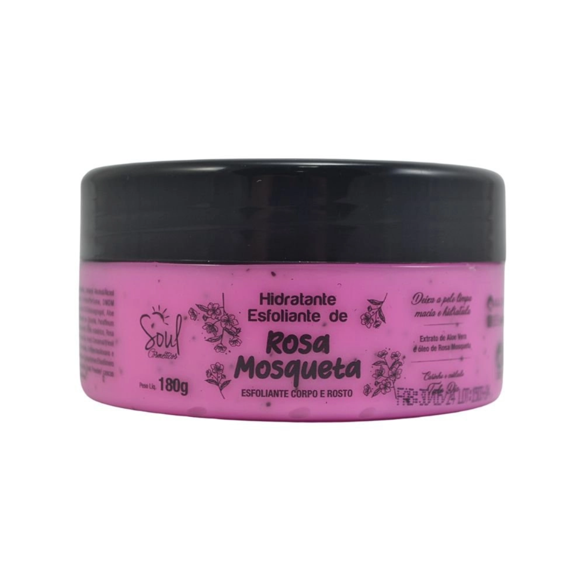 HIDRATANTE ESFOLIANTE DE ROSA MOSQUETA 180GR SOUL