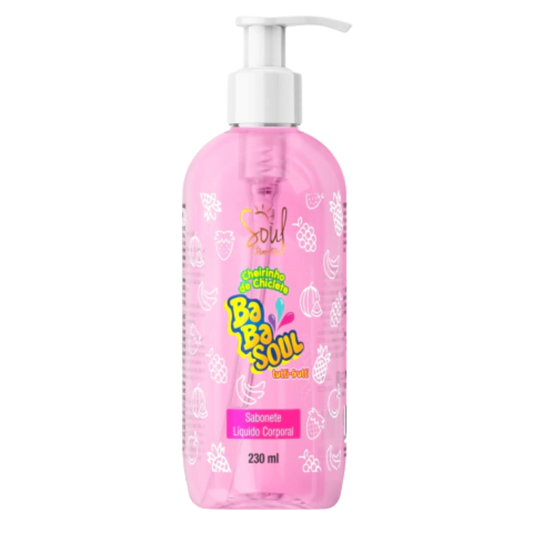 SABONETE LIQUIDO CORPORAL BABASOUL TUTTI FRUTTI 230ML SOUL