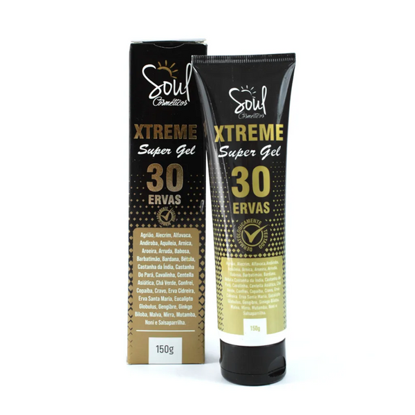 XTREME SUPER GEL 30 ERVAS 150G SOUL– Bio Cosméticos Distribuidora