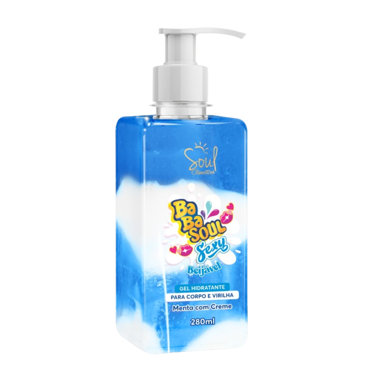 GEL HIDRATANTE BABASOUL SEXY MENTA 280ML SOUL