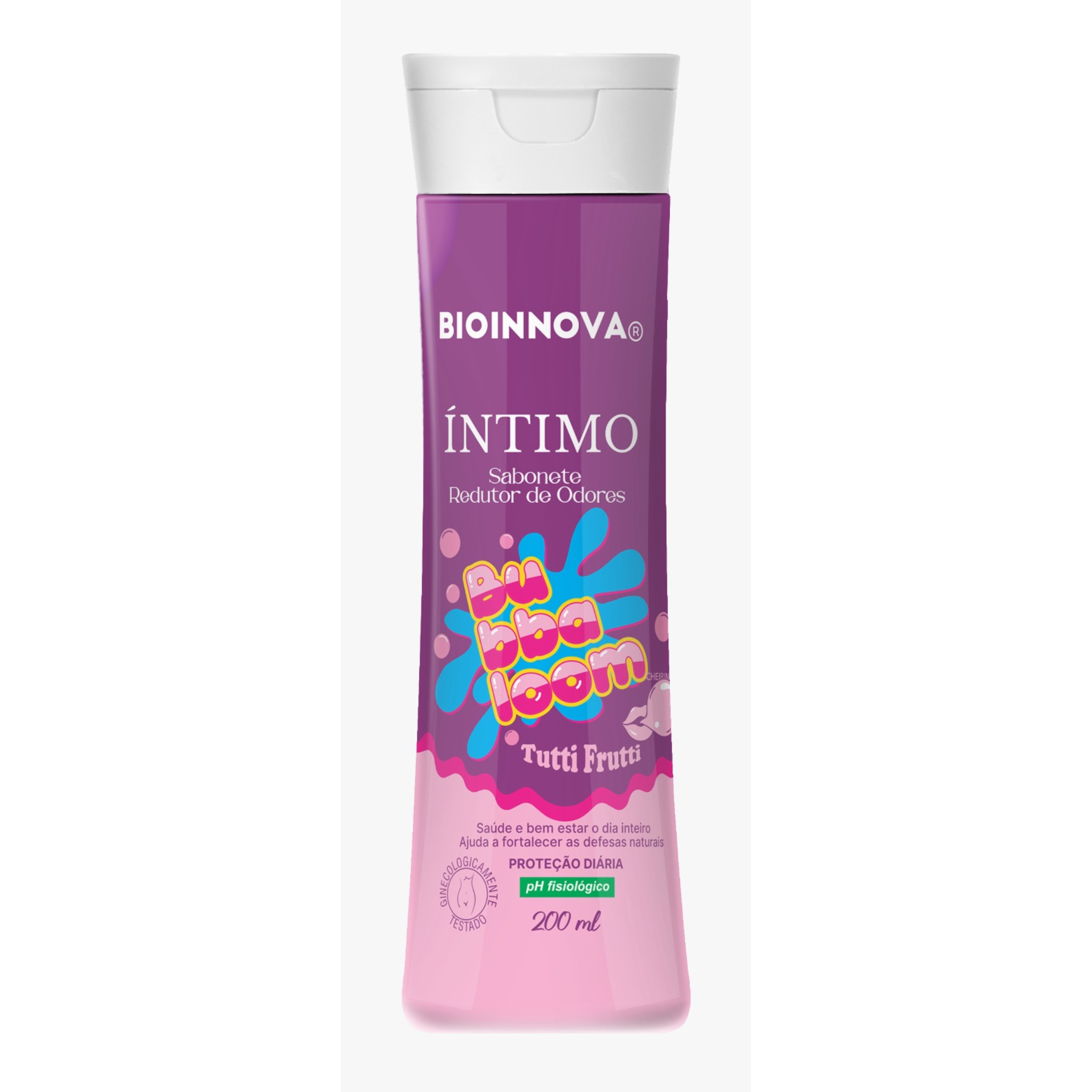 SABONETE INTIMO BUBBALOOM 200ML BIOINNOVA– Bio Cosméticos Distribuidora