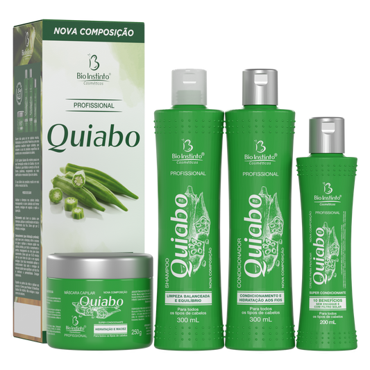 KIT CAPILAR QUIABO 4 ITENS BIO INSTINTO