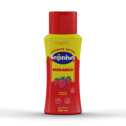 SABONETE INTIMO BEIJINHOS MORANGO 200ML BELKIT