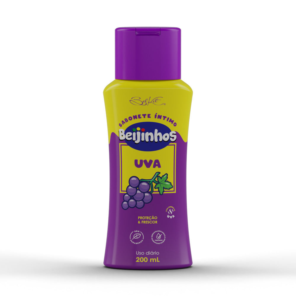 SABONETE INTIMO BEIJINHOS UVA 200ML BELKIT