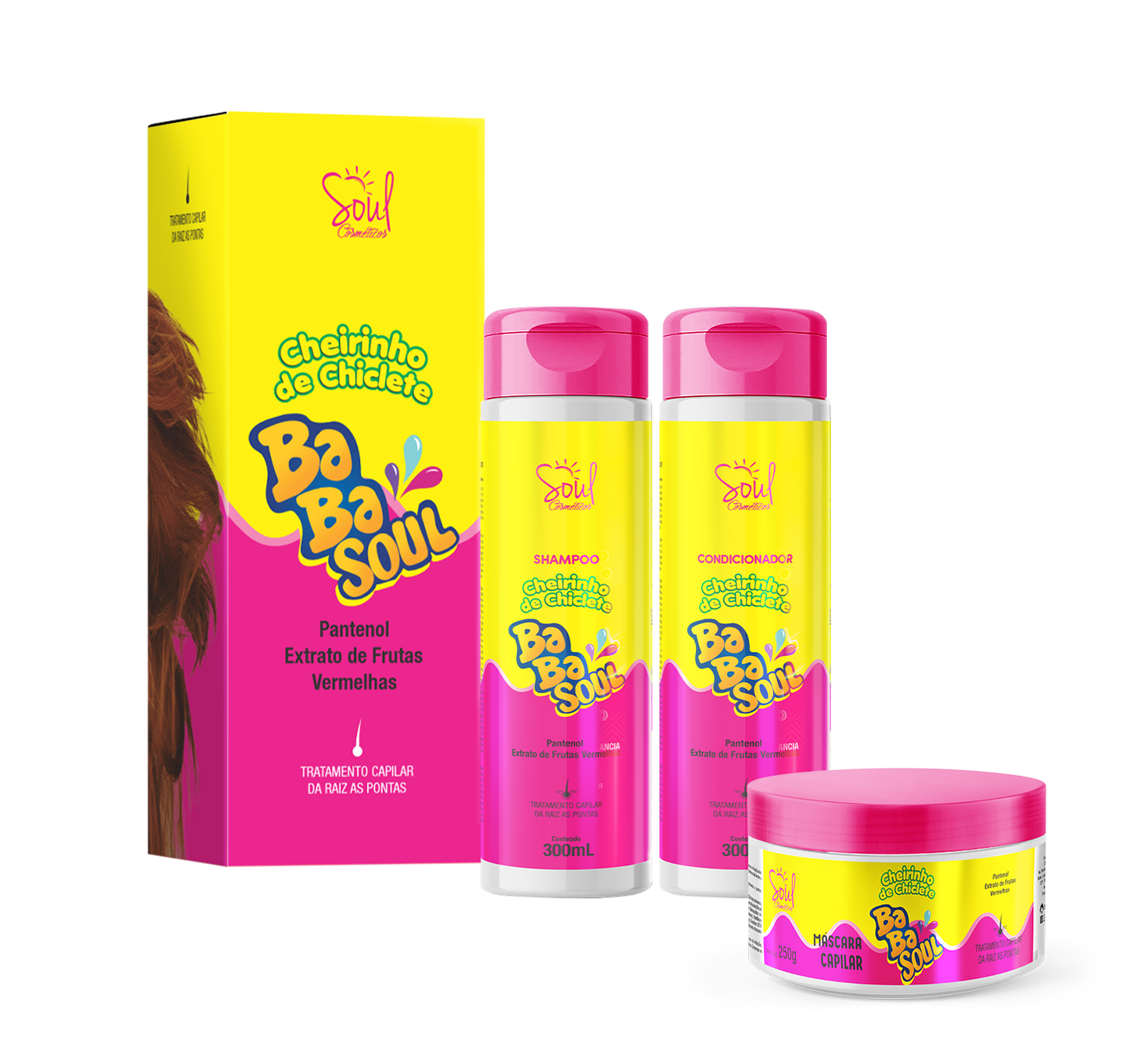 KIT CAPILAR BABASOUL TUTTI- FRUTTI SOUL