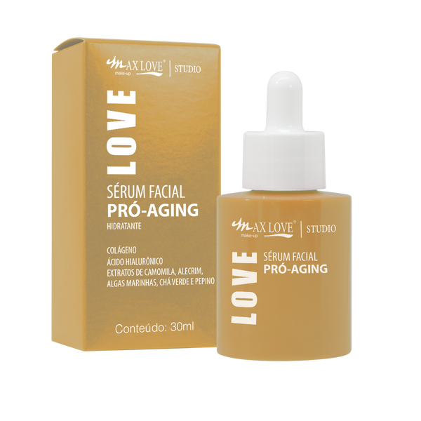 SERUM FACIAL PRO AGING 30ML MAX LOVE– Bio Cosméticos Distribuidora