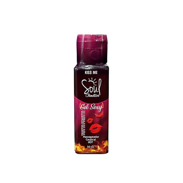 GEL SEXY TUTI FRUTTI 30ML SOUL– Bio Cosméticos Distribuidora