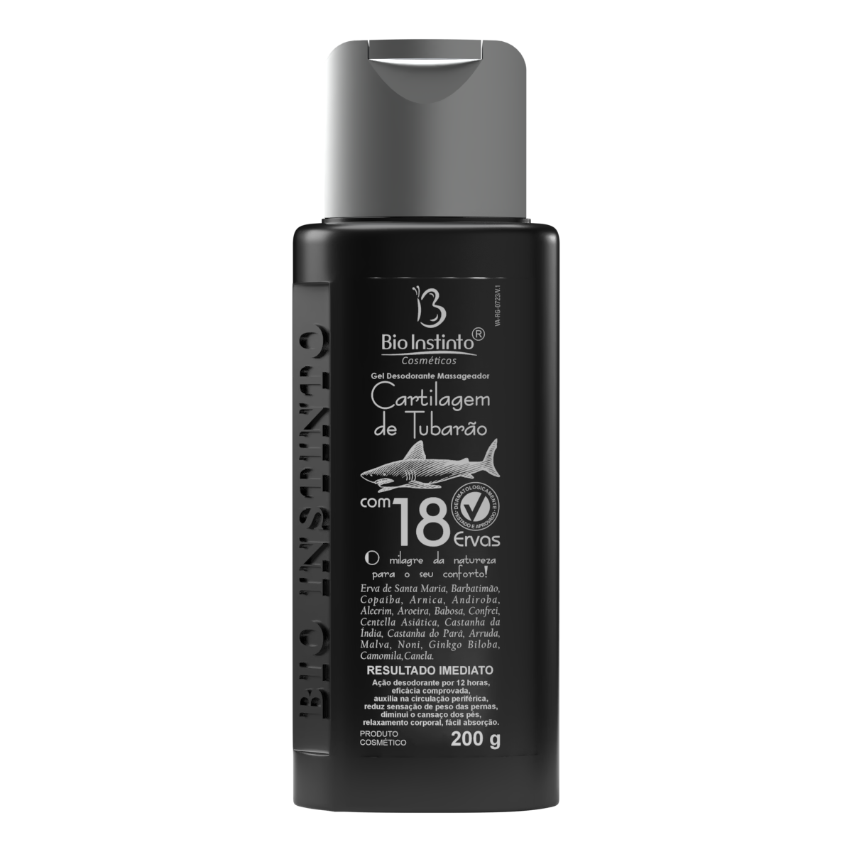 GEL CART. DE TUBARAO C/18 ERVAS 200G BIO INSTINTO