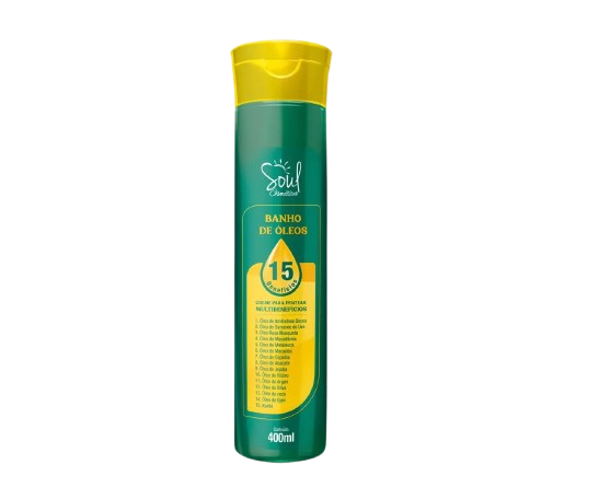 BANHO DE OLEOS 15 BENEFICIOS 400ML SOUL