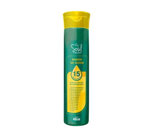 BANHO DE OLEOS 15 BENEFICIOS 400ML SOUL