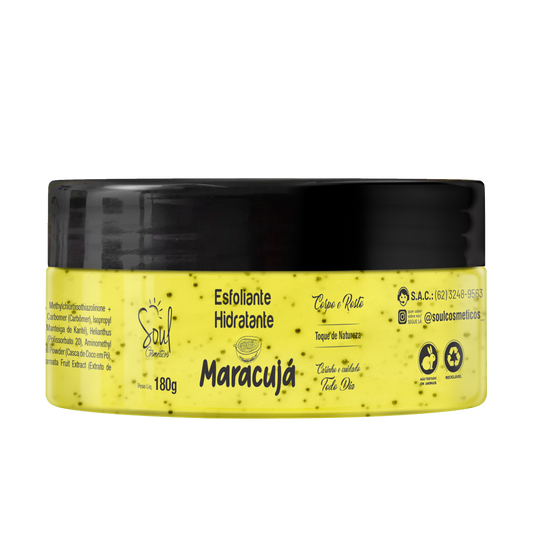 HIDRATANTE ESFOLIANTE MARACUJA 180G SOUL