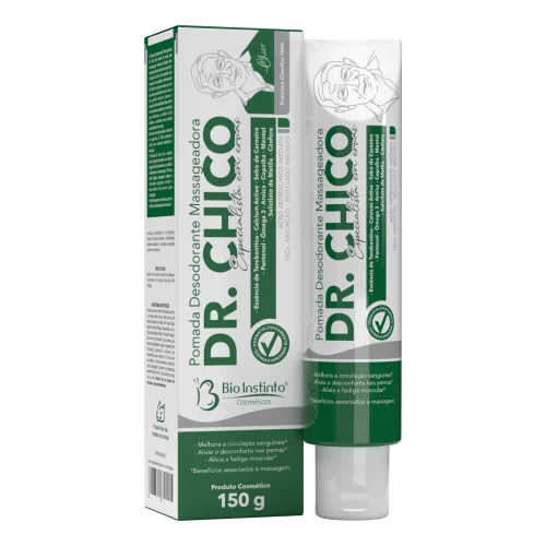 POMADA DESODORANTE MASSAGEADORA DR. CHICO 150G BIO INSTINTO
