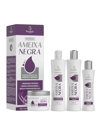 KIT CAPILAR AMEIXA NEGRA 4 ITENS BIO INSTINTO
