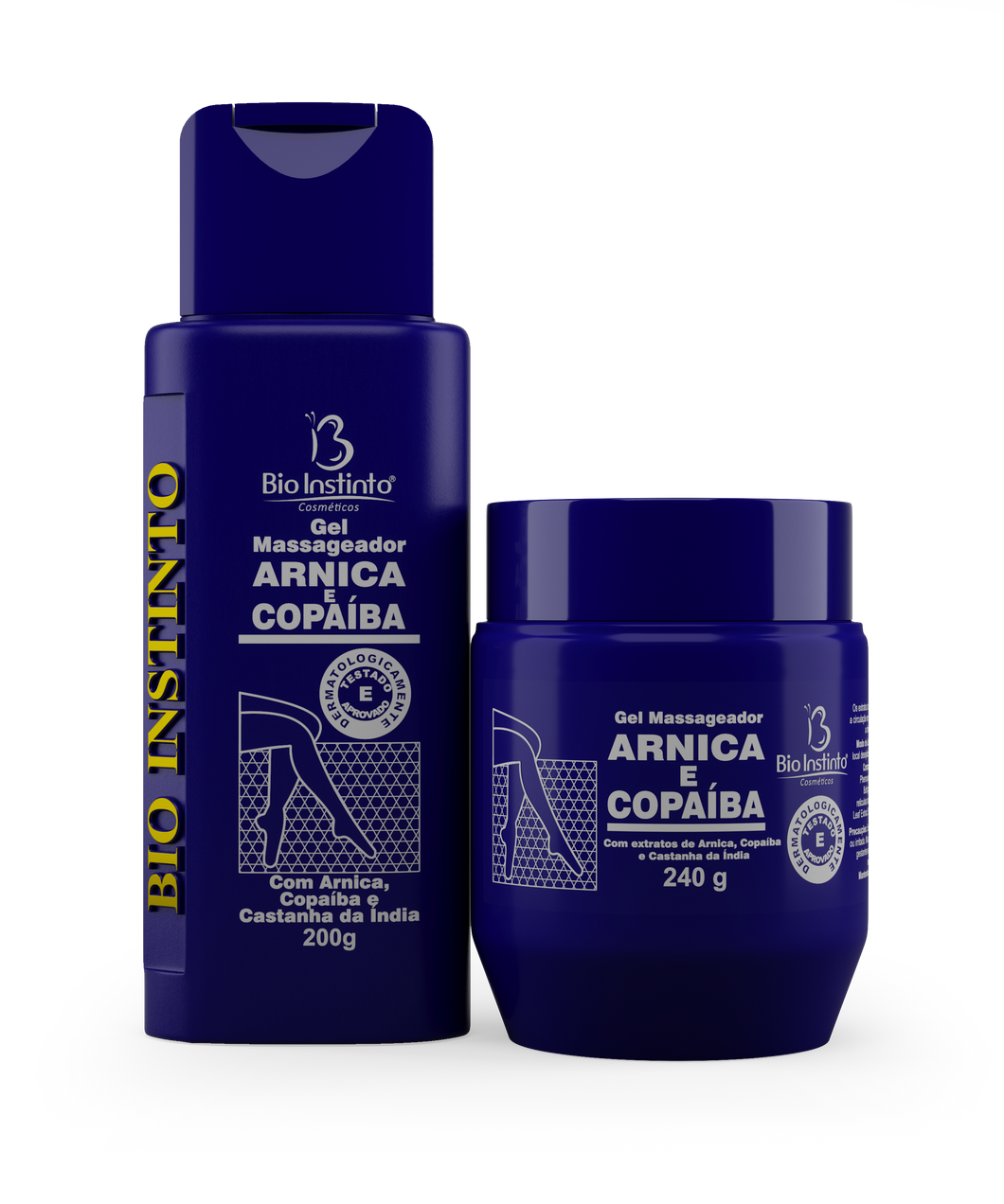GEL MASSAGEADOR ARNICA E COPAIBA 240G BIO INSTINTO
