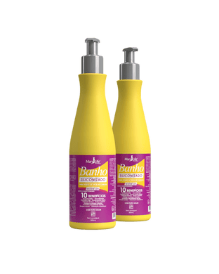 BANHO SILICONIZADO 10 BENEFICIOS 300ML MARY LIFE