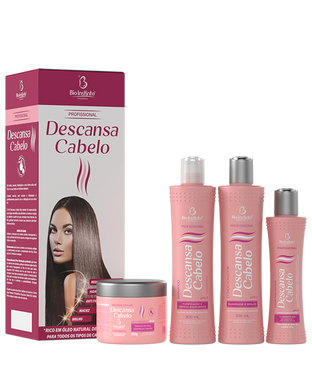 KIT CAPILAR DESCANSA CABELO 4 ITENS BIO INSTINTO