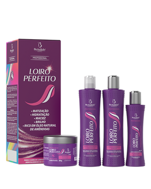 KIT CAPILAR LOIRO PERFEITO 4 ITENS BIO INSTINTO
