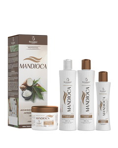 KIT CAPILAR MANDIOCA 4 ITENS BIO INSTINTO