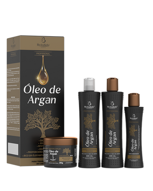 KIT CAPILAR OLEO DE ARGAN 4 ITENS BIO INSTINTO