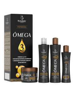 KIT CAPILAR OMEGA 3 4 ITENS BIO INSTINTO