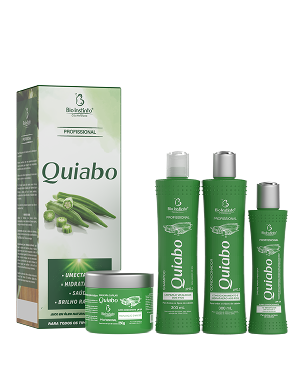 KIT CAPILAR QUIABO 4 ITENS BIO INSTINTO