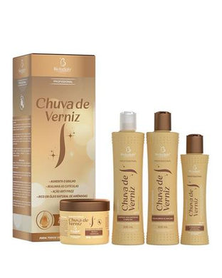 KIT CAPILAR CHUVA DE VERNIZ 4 ITENS BIO INSTINTO
