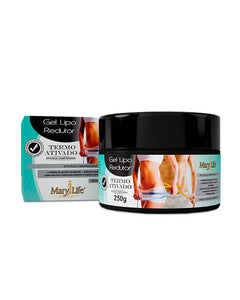 GEL LIPO REDUTOR TERMO ATIVADO 250G MARY LIFE