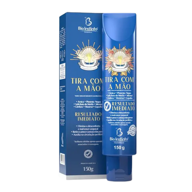 POMADA MASSAGEADORA TIRA COM A MAO 150G BIO INSTINTO